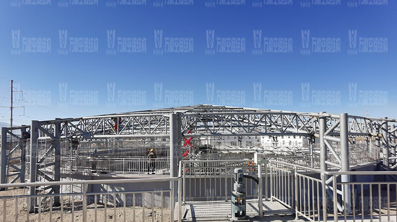 格爾木工業(yè)園污水池異型鋼結(jié)構(gòu)項(xiàng)目 格爾木工業(yè)園污水池異型鋼結(jié)構(gòu)項(xiàng)目