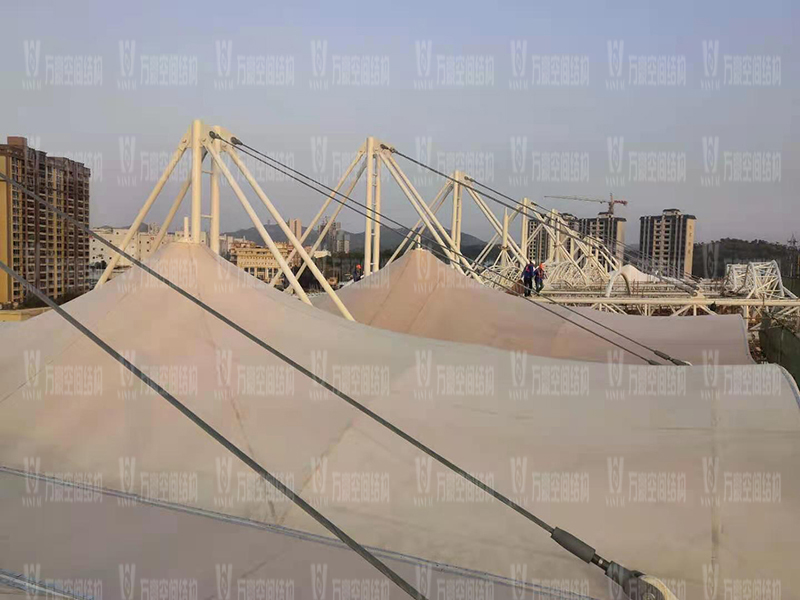 汕尾市體育中心（一期）工程田徑場(chǎng)膜結(jié)構(gòu)項(xiàng)目