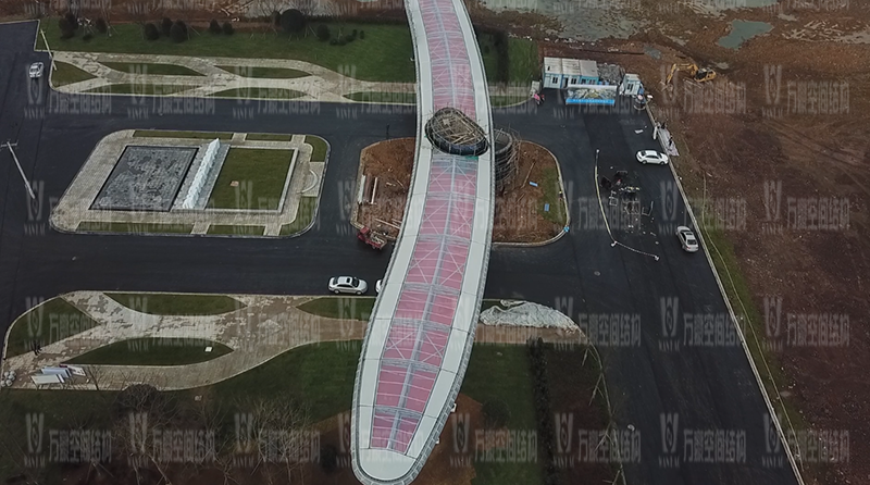 四川南充電影學院景觀膜結構項目竣工