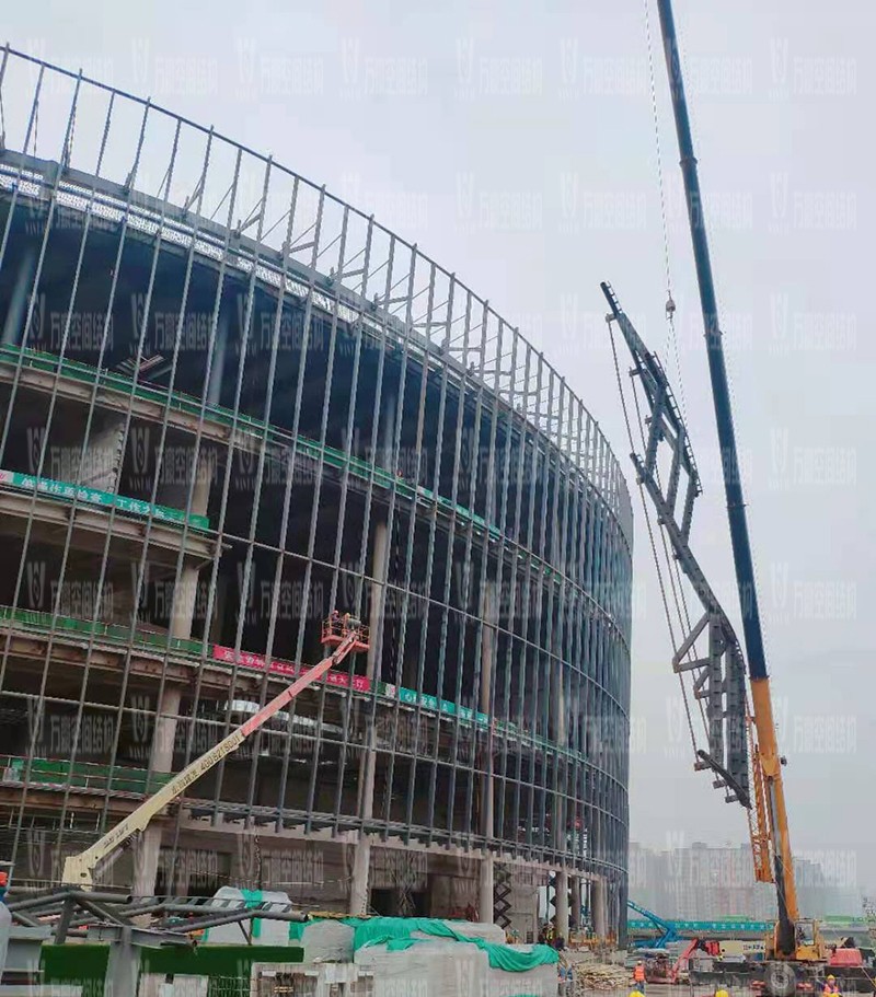 紹興國際會(huì)展中心一期B區(qū)會(huì)議中心PTFE膜結(jié)構(gòu)工程