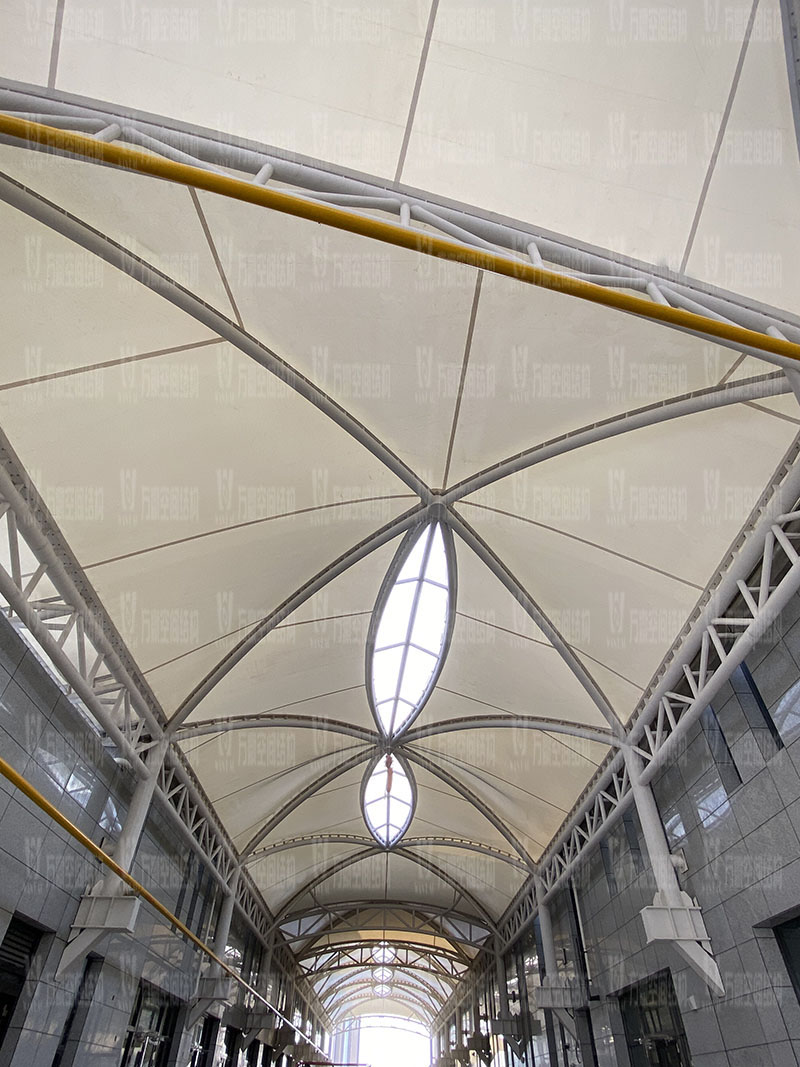 新泰卓越·財(cái)富廣場膜結(jié)構(gòu)項(xiàng)目竣工