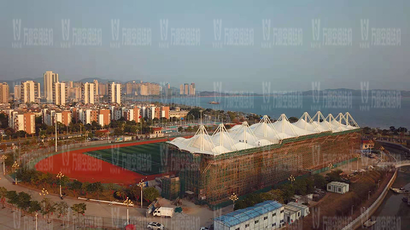 汕尾市體育中心（一期）工程田徑場(chǎng)膜結(jié)構(gòu)項(xiàng)目