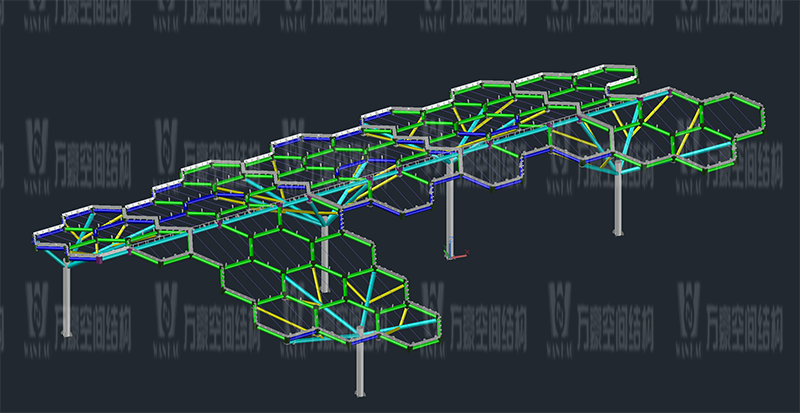 樂清鐵定溜溜樂園膜結構工程位于浙江省溫州市樂清市，項目鋼膜結構雨棚包括6號商業(yè)街蜂窩狀ETFE膜結構、檢票口PTFE膜結構、售票口PVDF膜結構。    目前，售票口、檢票口已全部完成；6號商業(yè)街支撐結構已安裝完成，正在吊裝網(wǎng)殼，網(wǎng)殼共分為11片，正在吊裝第3片。  樂清鐵定溜溜樂園膜結構工程商業(yè)街網(wǎng)殼吊裝中  樂清鐵定溜溜樂園膜結構工程商業(yè)街網(wǎng)殼吊裝中  樂清鐵定溜溜樂園膜結構工程商業(yè)街網(wǎng)殼吊裝中  樂清鐵定溜溜樂園膜結構工程商業(yè)街網(wǎng)殼吊裝中  樂清鐵定溜溜樂園膜結構工程商業(yè)街網(wǎng)殼吊裝中    期待整個工程的完工，來領略它別致的風采。