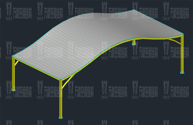 樂清鐵定溜溜樂園ETFE天幕及PTFE景觀傘膜結構工程竣工