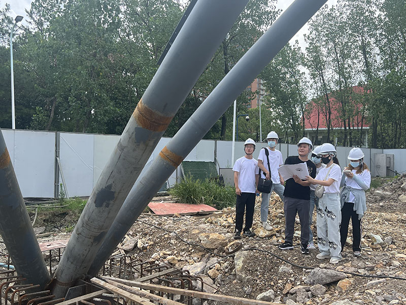 萬豪空間結(jié)構(gòu)員工到寧波諾丁漢大學(xué)室外運(yùn)動膜結(jié)構(gòu)項(xiàng)目學(xué)習(xí)交流 萬豪空間結(jié)構(gòu)員工到寧波諾丁漢大學(xué)室外運(yùn)動膜結(jié)構(gòu)項(xiàng)目學(xué)習(xí)交流