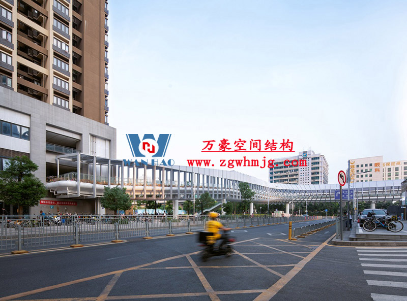 深圳龍崗三館一城ETFE連廊膜結(jié)構(gòu)項目