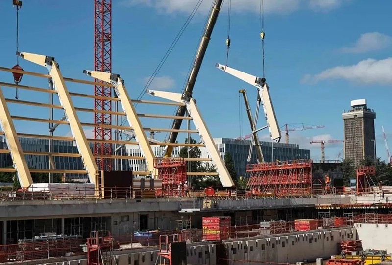 【木制勁性懸索結(jié)構(gòu)】2024巴黎奧運會水上運動中心 【木制勁性懸索結(jié)構(gòu)】2024巴黎奧運會水上運動中心