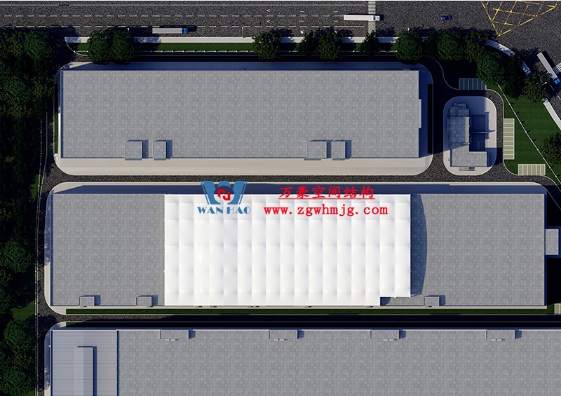 浙江真愛毯業(yè)科技有限公司廠房三屋面膜結(jié)構(gòu)工程開始施工 浙江真愛毯業(yè)科技有限公司廠房三屋面膜結(jié)構(gòu)工程開始施工