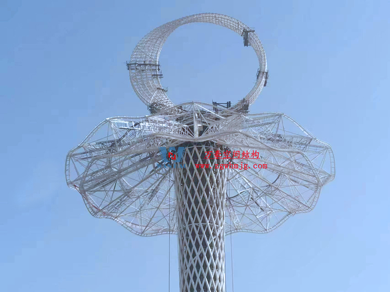 I TOWER-芭蕾舞者裙擺提升安裝階段完美收官！