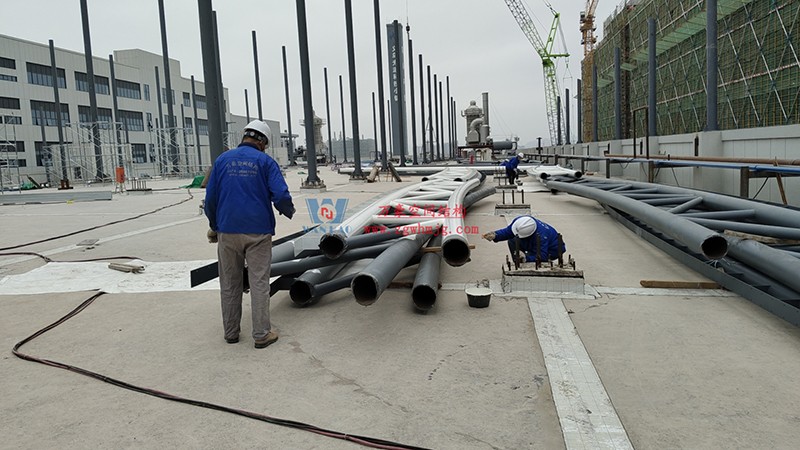 浙江真愛毯業(yè)科技有限公司廠房三屋面鋼結構工程 浙江真愛毯業(yè)科技有限公司廠房三屋面鋼結構工程