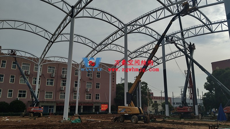 國網(wǎng)江西省電力有限公司培訓(xùn)中心實訓(xùn)基地改造膜結(jié)構(gòu)項目最新施工進(jìn)度 國網(wǎng)江西省電力有限公司培訓(xùn)中心實訓(xùn)基地改造膜結(jié)構(gòu)項目最新施工進(jìn)度