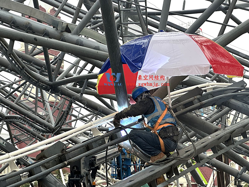 西安絲路塔ETFE膜結(jié)構(gòu)項(xiàng)目順利完工 西安絲路塔ETFE膜結(jié)構(gòu)項(xiàng)目順利完工