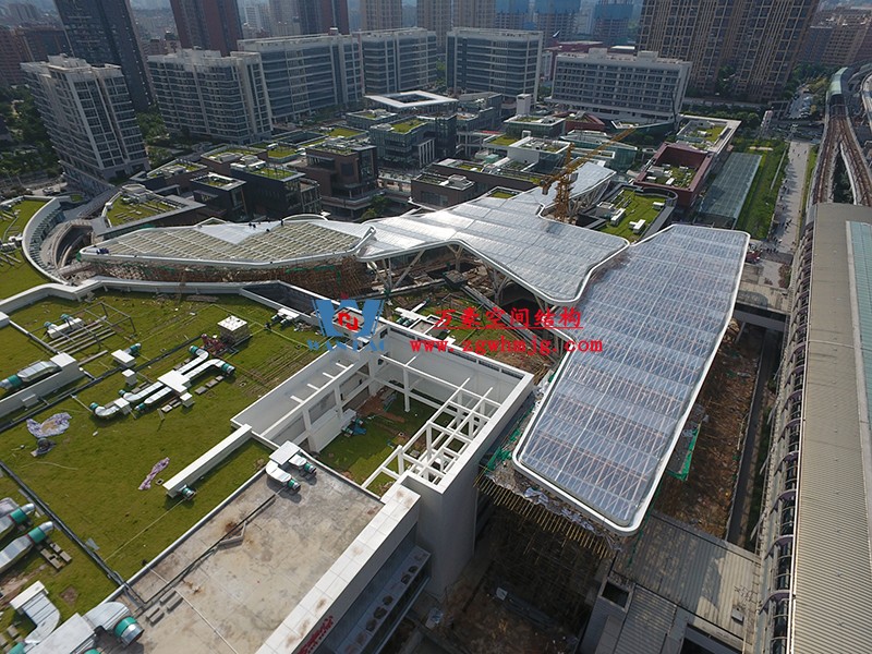 深圳龍華地鐵站ETFE天幕膜結(jié)構(gòu)項目 深圳龍華地鐵站ETFE天幕膜結(jié)構(gòu)項目