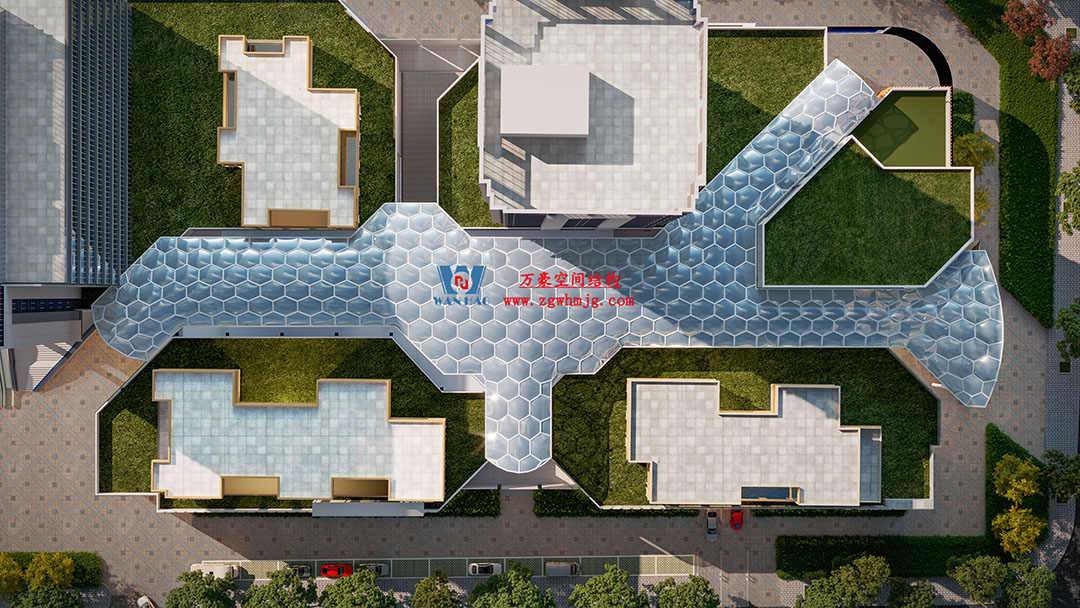 賦含夢幻色彩的商業(yè)街膜結(jié)構(gòu)天幕，即將閃亮登場！