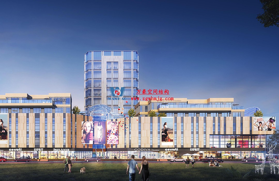 賦含夢幻色彩的商業(yè)街膜結(jié)構(gòu)天幕，即將閃亮登場！