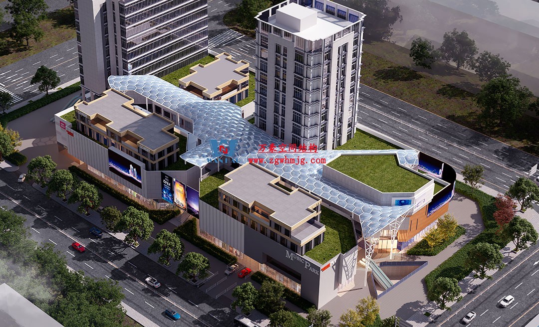 賦含夢幻色彩的商業(yè)街膜結(jié)構(gòu)天幕，即將閃亮登場！