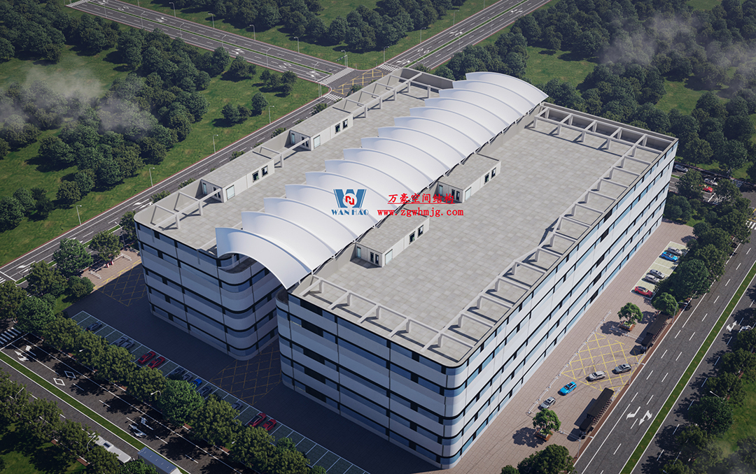 工程進度全速推進，PTFE膜材張拉在即！