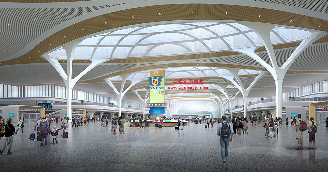 重慶東站站房正在加速建設(shè)，全力繪就項(xiàng)目新篇章