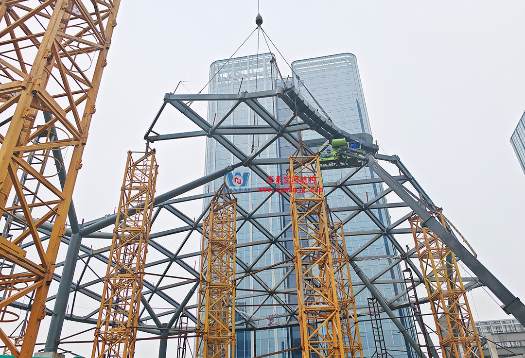 攻堅(jiān)克難，全速推進(jìn)|這個(gè)ETFE商業(yè)天幕迎來(lái)新進(jìn)展