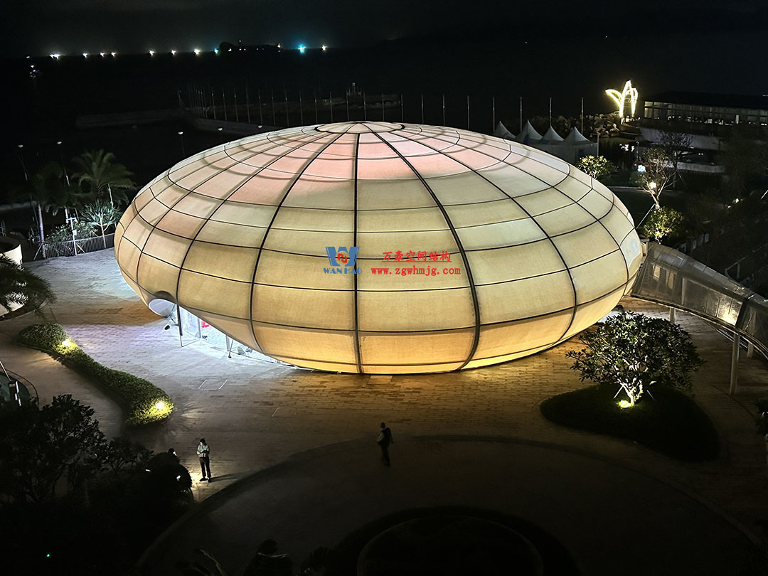 京基大梅沙酒店多功能活動廳鋼膜結(jié)構(gòu) 京基大梅沙酒店多功能活動廳鋼膜結(jié)構(gòu)