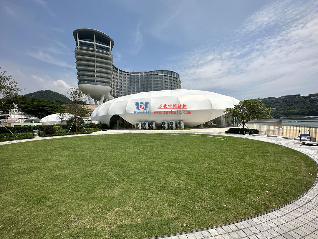 京基大梅沙酒店多功能活動廳鋼膜結(jié)構(gòu) 京基大梅沙酒店多功能活動廳鋼膜結(jié)構(gòu)