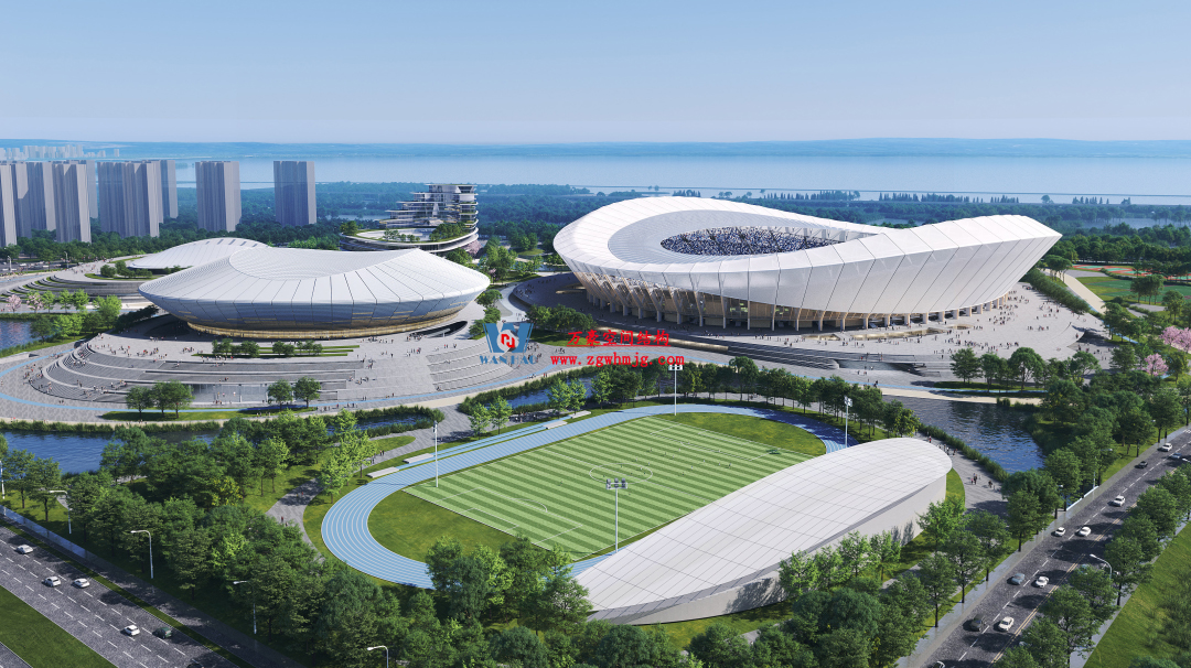 “太湖浮蓮”！萬豪空間結(jié)構(gòu)助力無錫奧林匹克體育產(chǎn)業(yè)中心項目