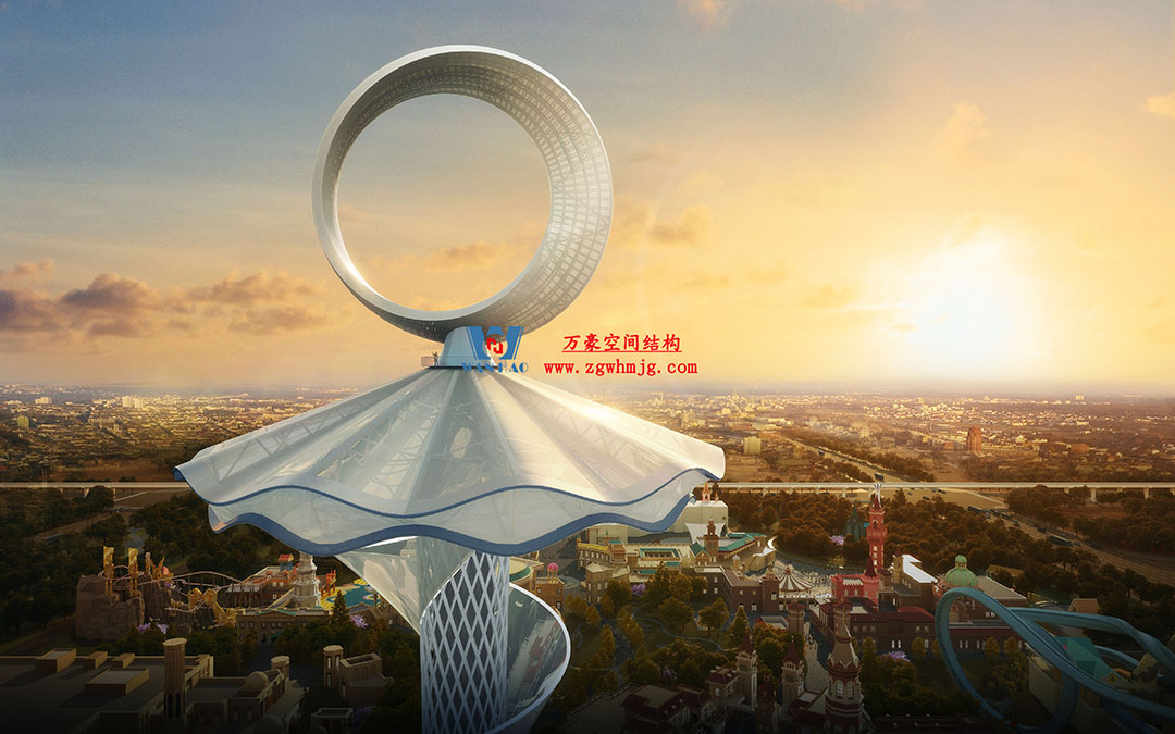 ETFE膜結(jié)構(gòu)地標(biāo)塔—以愛(ài)之名，點(diǎn)亮絲路歡樂(lè)世界