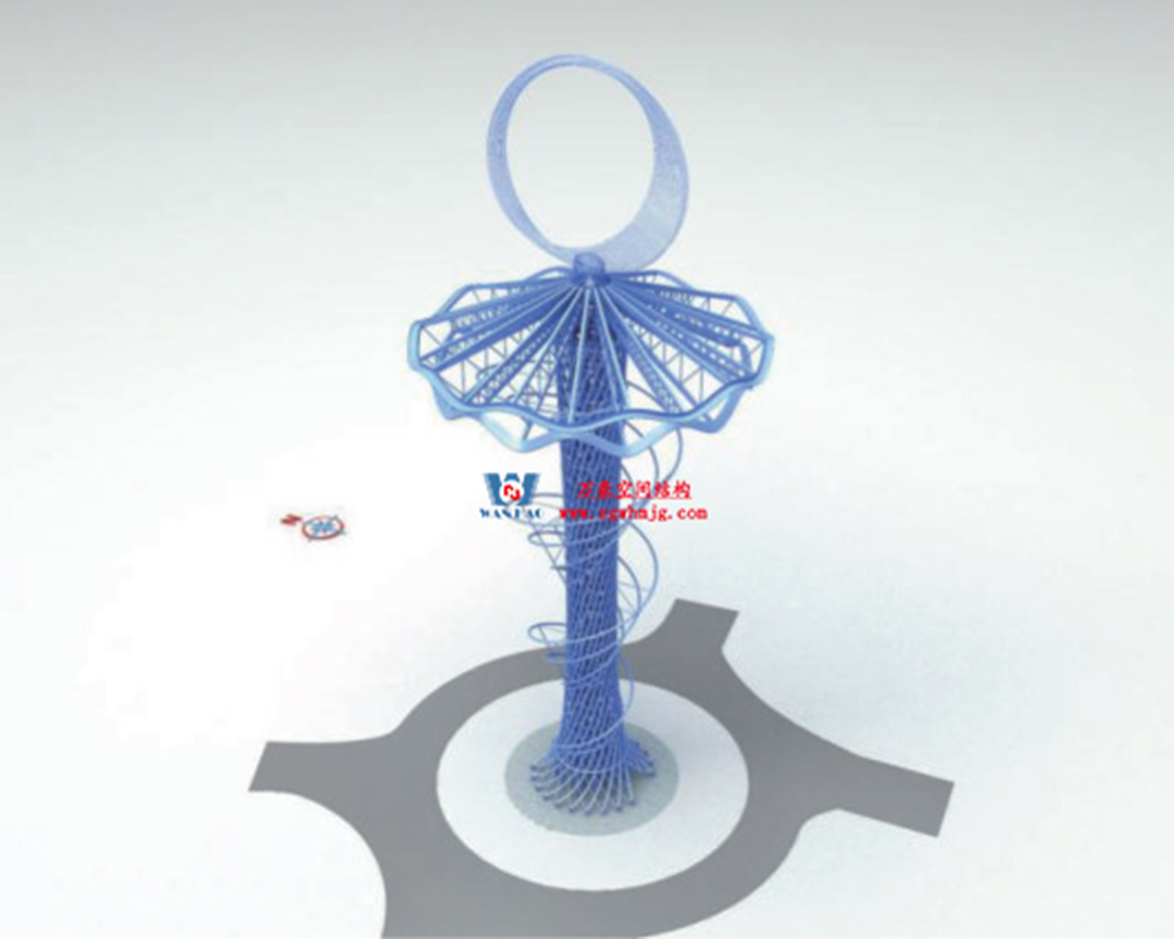 ETFE膜結(jié)構(gòu)地標(biāo)塔—以愛(ài)之名，點(diǎn)亮絲路歡樂(lè)世界