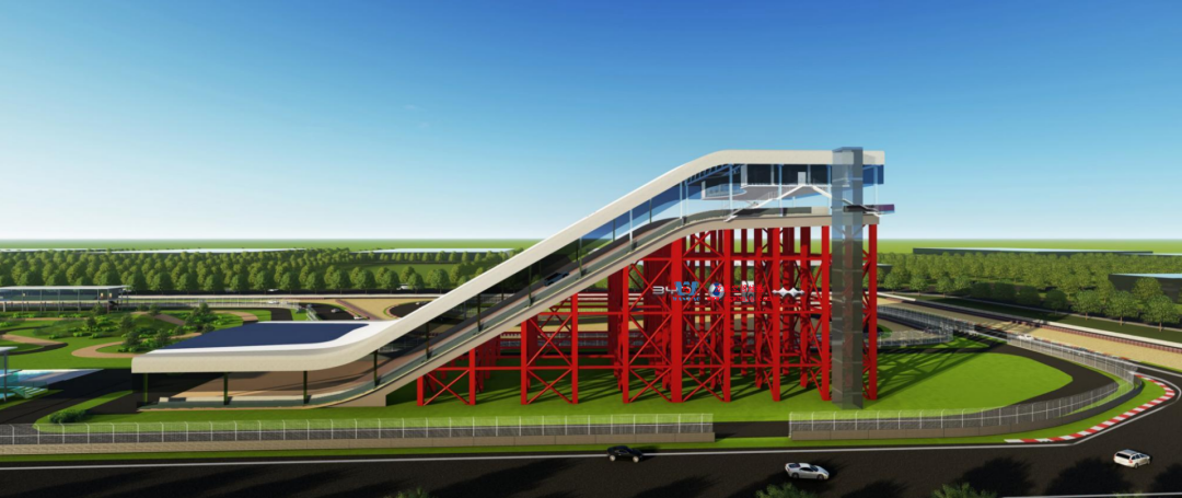 比亞迪紹興嵊州賽車場干拔沙坡觀景平臺鋼結(jié)構(gòu)項(xiàng)目 比亞迪紹興嵊州賽車場干拔沙坡觀景平臺鋼結(jié)構(gòu)項(xiàng)目