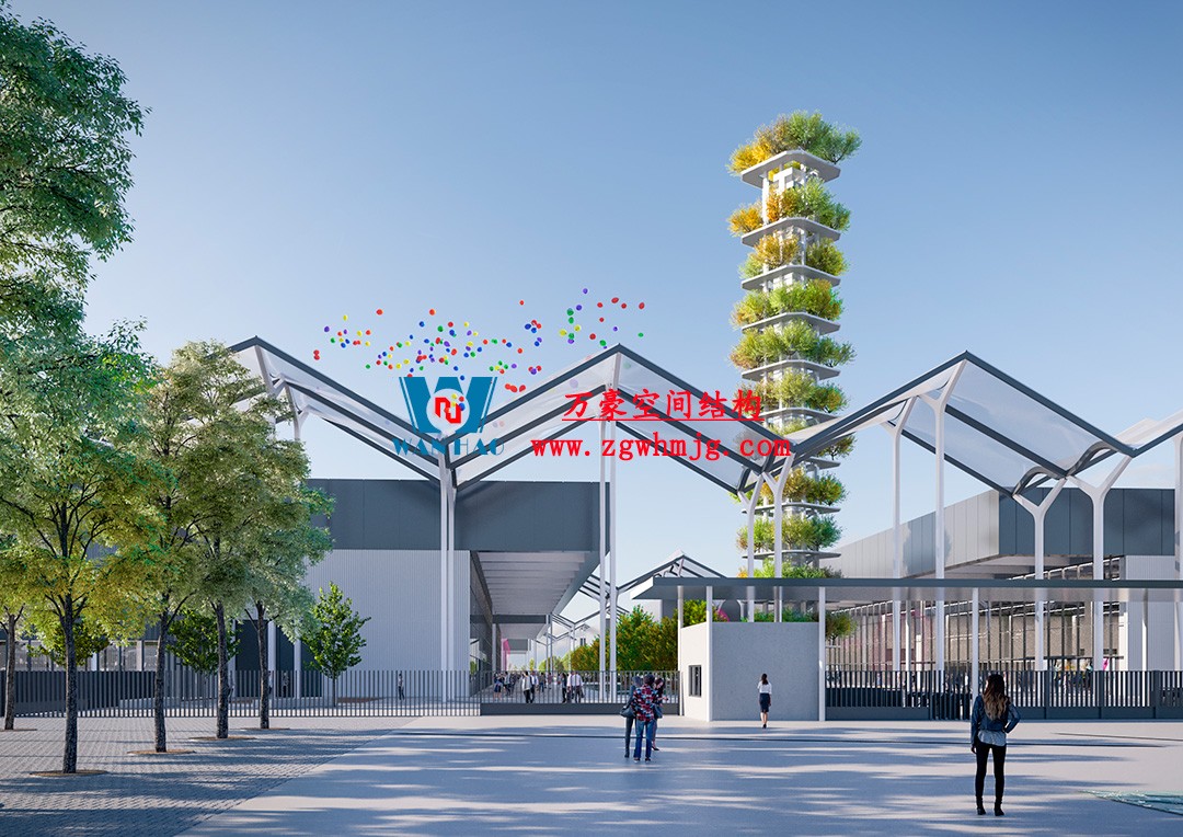 塞爾維亞會(huì)展中心ETFE膜結(jié)構(gòu)