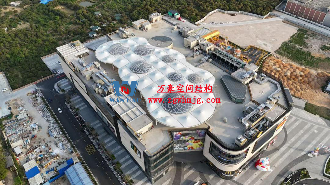 廣州從化鳳凰新天地商業(yè)樓ETFE PTFE膜結(jié)構(gòu)