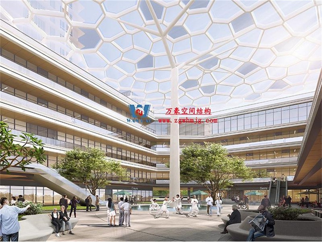 安吉縣昌碩小區(qū)地塊房產開發(fā)項目鋼結構天幕