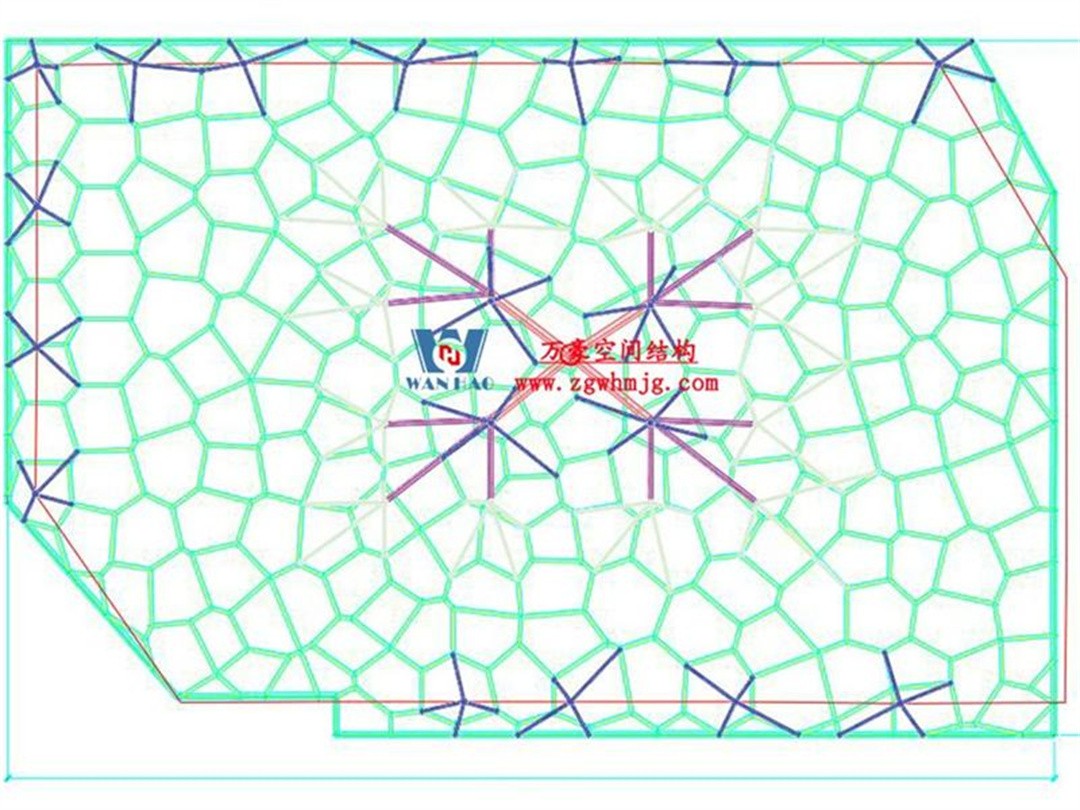 安吉縣昌碩小區(qū)地塊房產開發(fā)項目鋼結構天幕