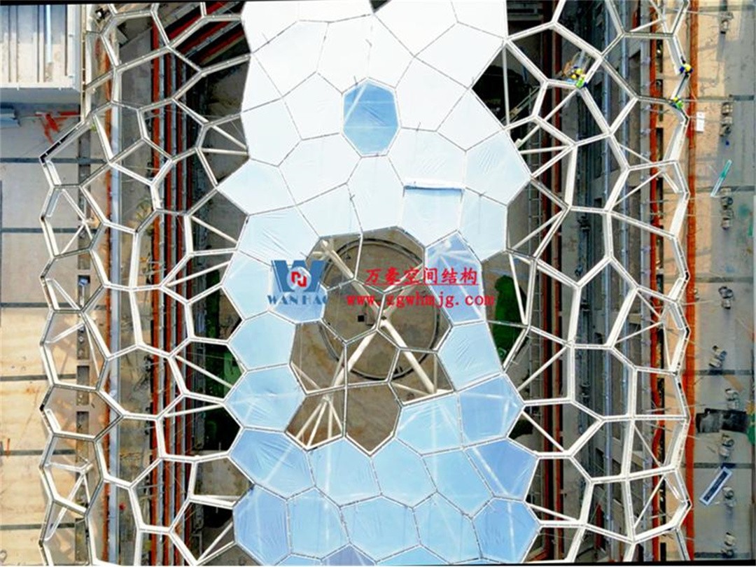 安吉縣昌碩小區(qū)地塊房產開發(fā)項目鋼結構天幕