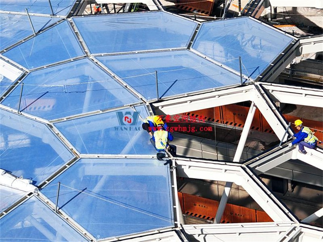 安吉縣昌碩小區(qū)地塊房產開發(fā)項目鋼結構天幕