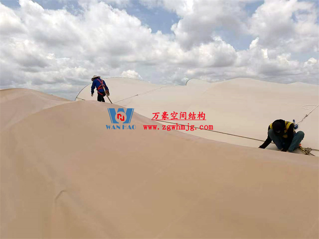 非洲杯肯尼亞體育場PTFE鋼膜結(jié)構(gòu)屋面