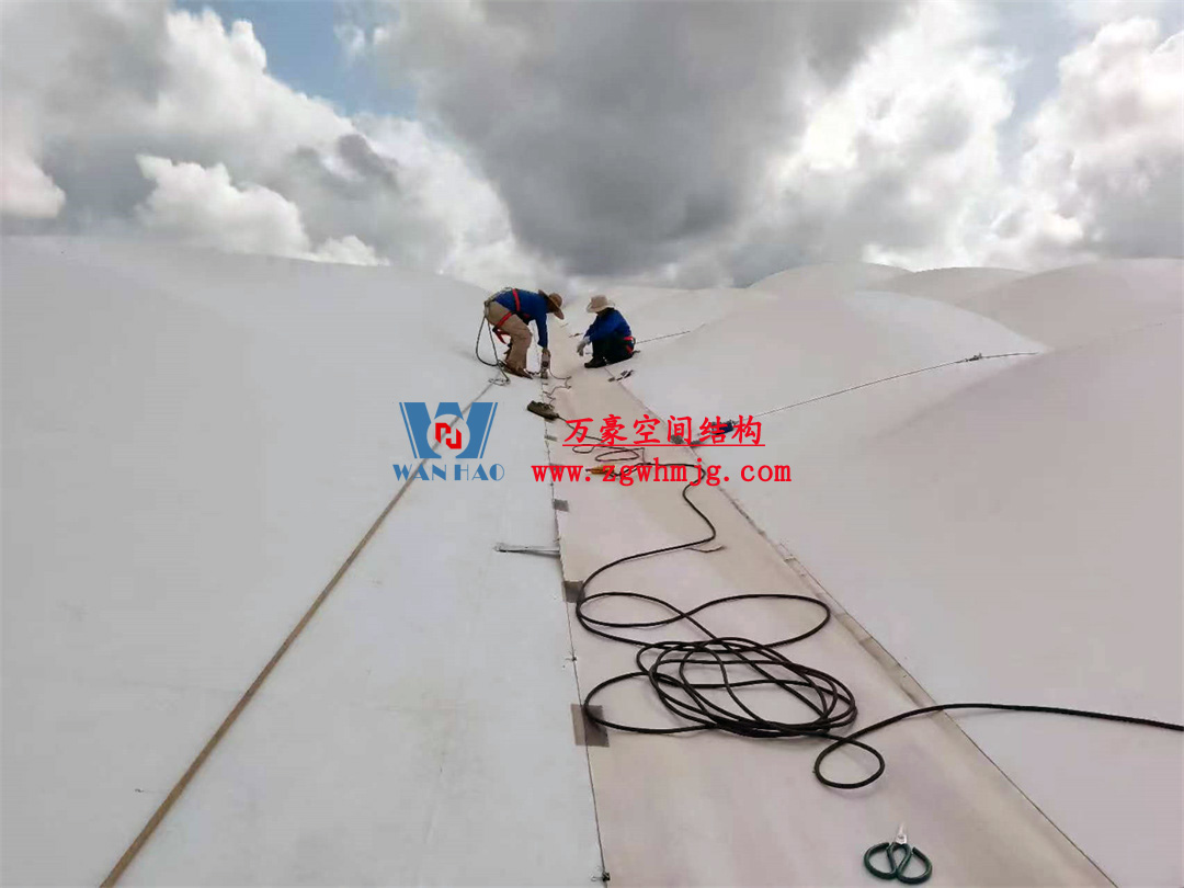 非洲杯肯尼亞體育場PTFE鋼膜結(jié)構(gòu)屋面