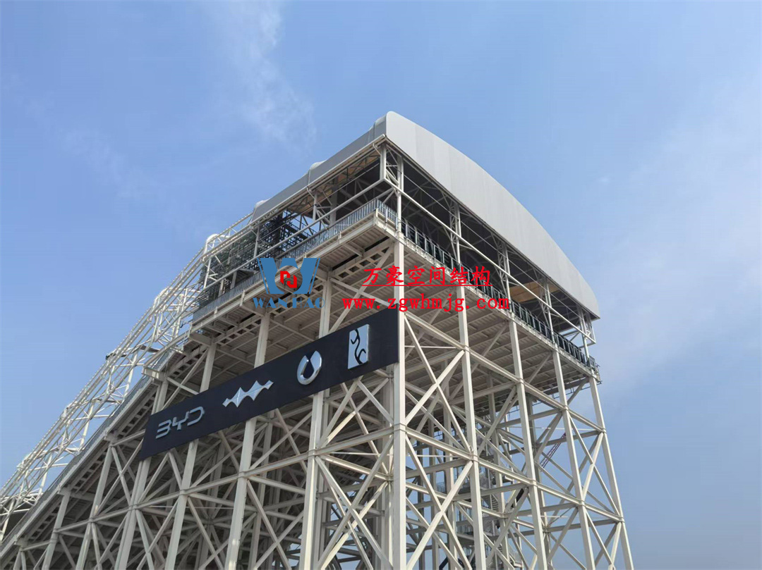 鄭州比亞迪沙坡PTFE膜結(jié)構(gòu)工程