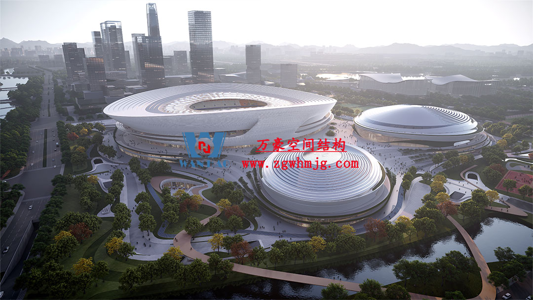 杭州國(guó)際體育中心PTFE膜結(jié)構(gòu)項(xiàng)目