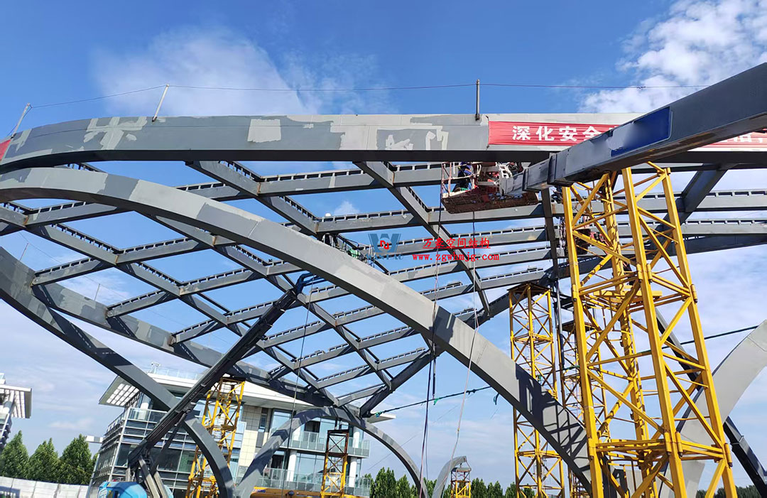 ETFE氣枕膜與雙曲面空間網(wǎng)殼結(jié)構(gòu)結(jié)合是什么樣？一起來(lái)一睹真容