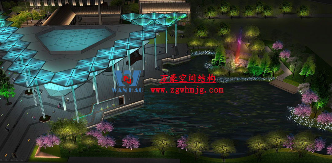 寧波江北未來城社區(qū)ETFE氣枕膜結(jié)構(gòu)項目