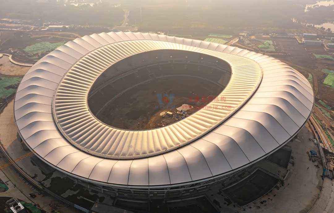 無(wú)錫奧林匹克體育產(chǎn)業(yè)中心ETFE膜結(jié)構(gòu)項(xiàng)目