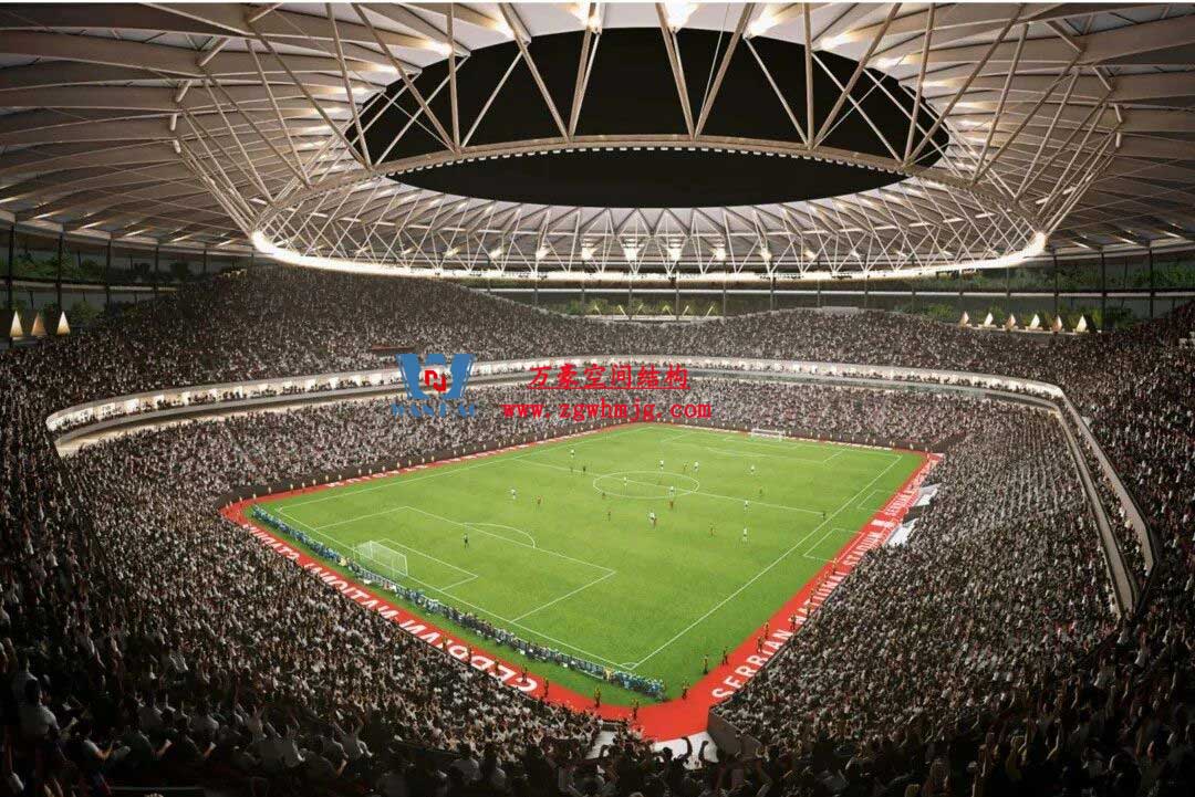 塞爾維亞國家足球場PTFE膜結(jié)構(gòu)項目