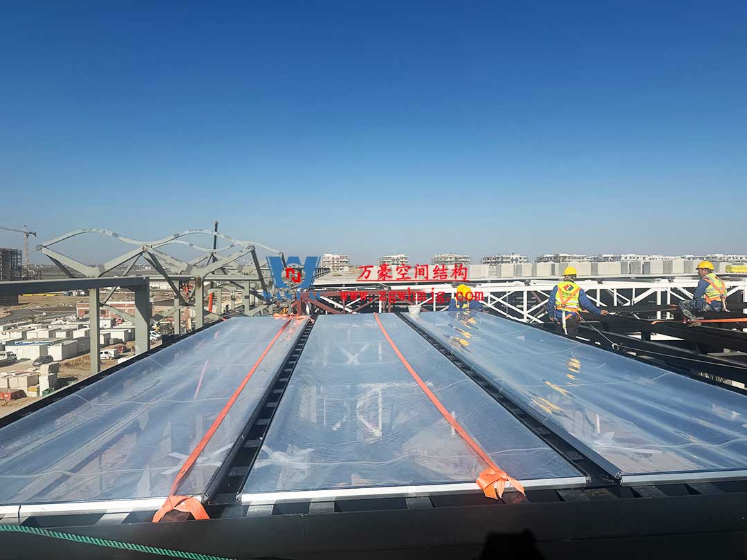 塞爾維亞會(huì)展中心ETFE膜結(jié)構(gòu)