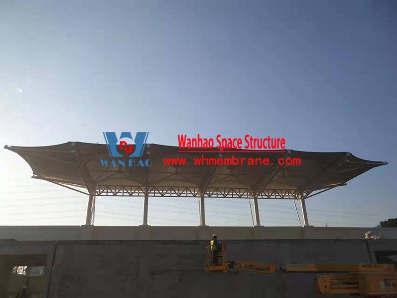 張家港市新建九年一貫制學(xué)校膜結(jié)構(gòu)工程