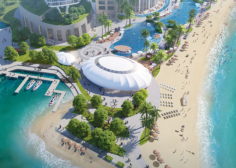 京基大梅沙酒店多功能活動廳鋼膜結(jié)構(gòu)