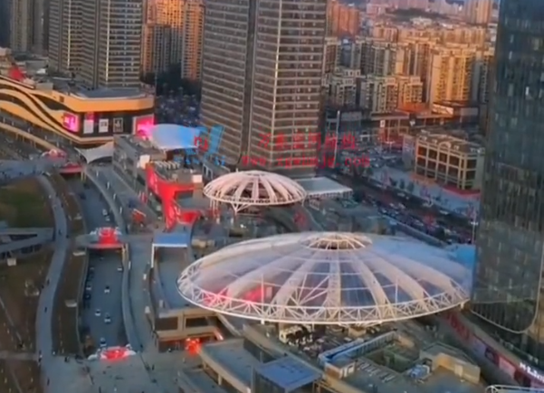 鋼膜結構商業(yè)天幕