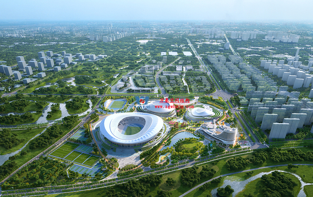 “太湖浮蓮”！萬豪空間結(jié)構(gòu)助力無錫奧林匹克體育產(chǎn)業(yè)中心項(xiàng)目