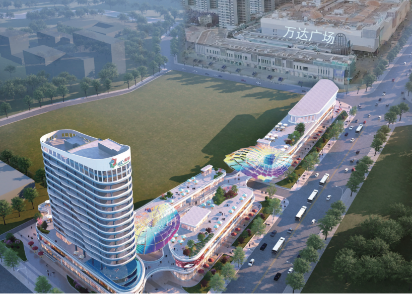 廣州茂名總匯天街商業(yè)街ETFE膜結(jié)構(gòu)