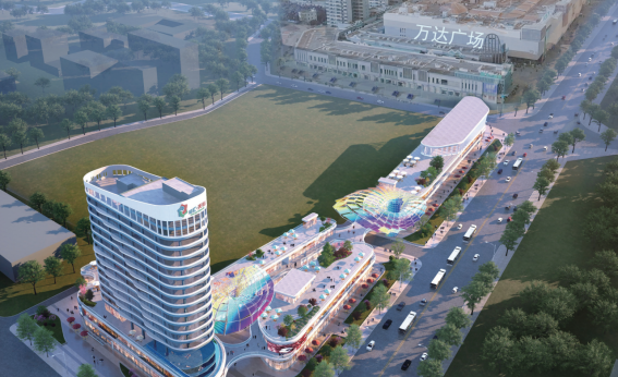 廣州茂名總匯天街商業(yè)街ETFE膜結構項目